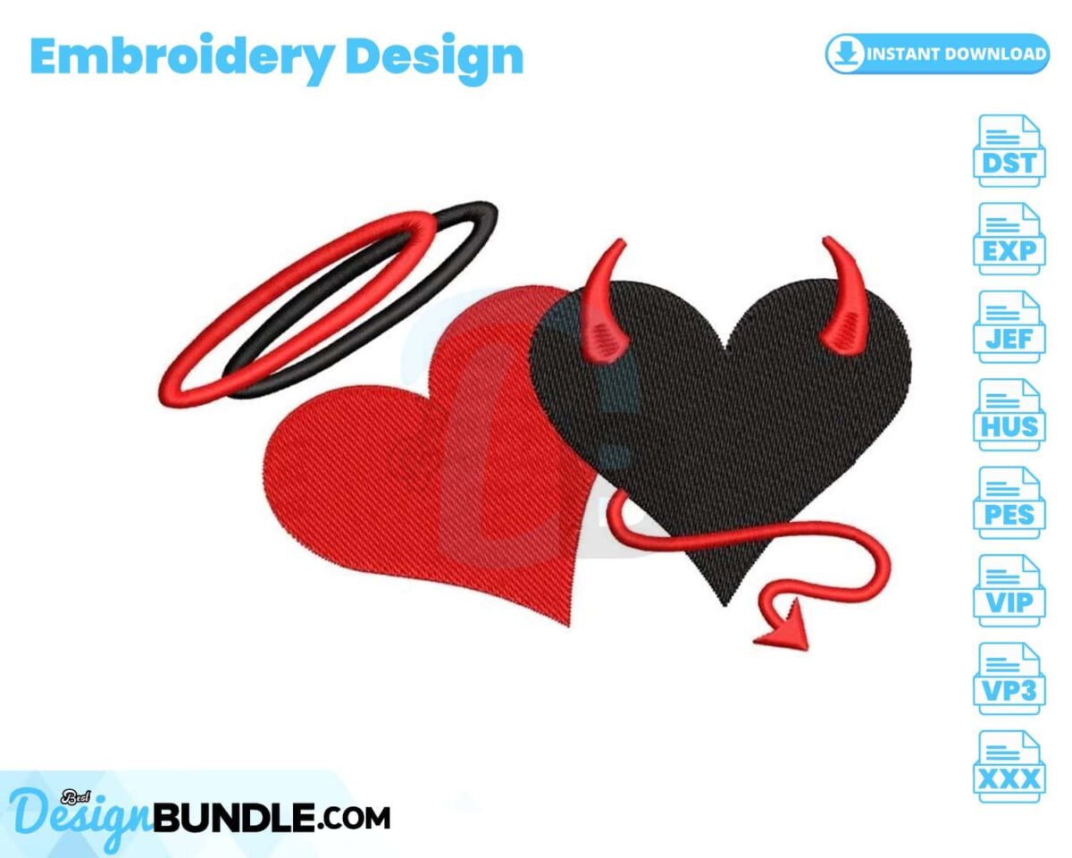 angel-and-devil-heart-embroidery-design