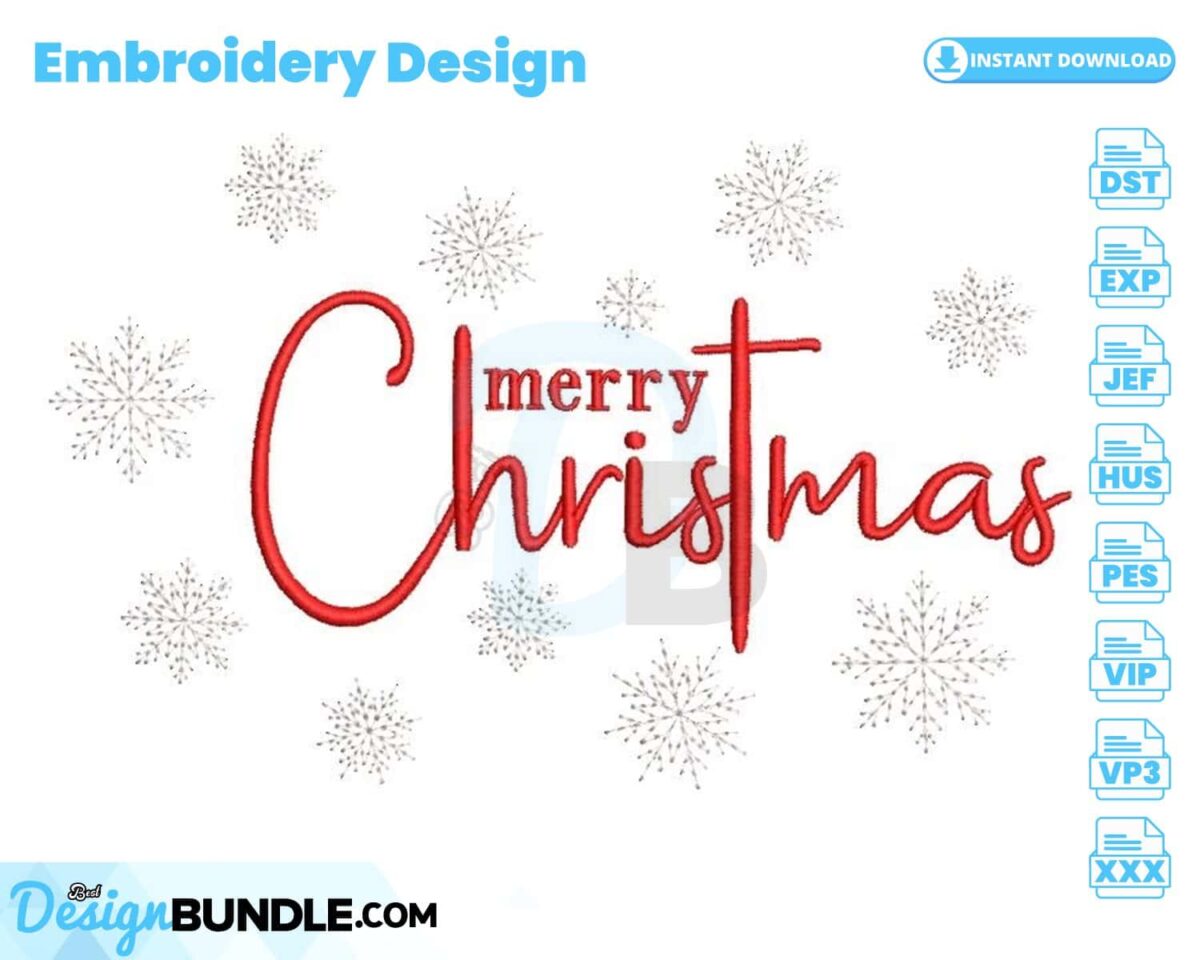 merry-christmas-embroidery-design