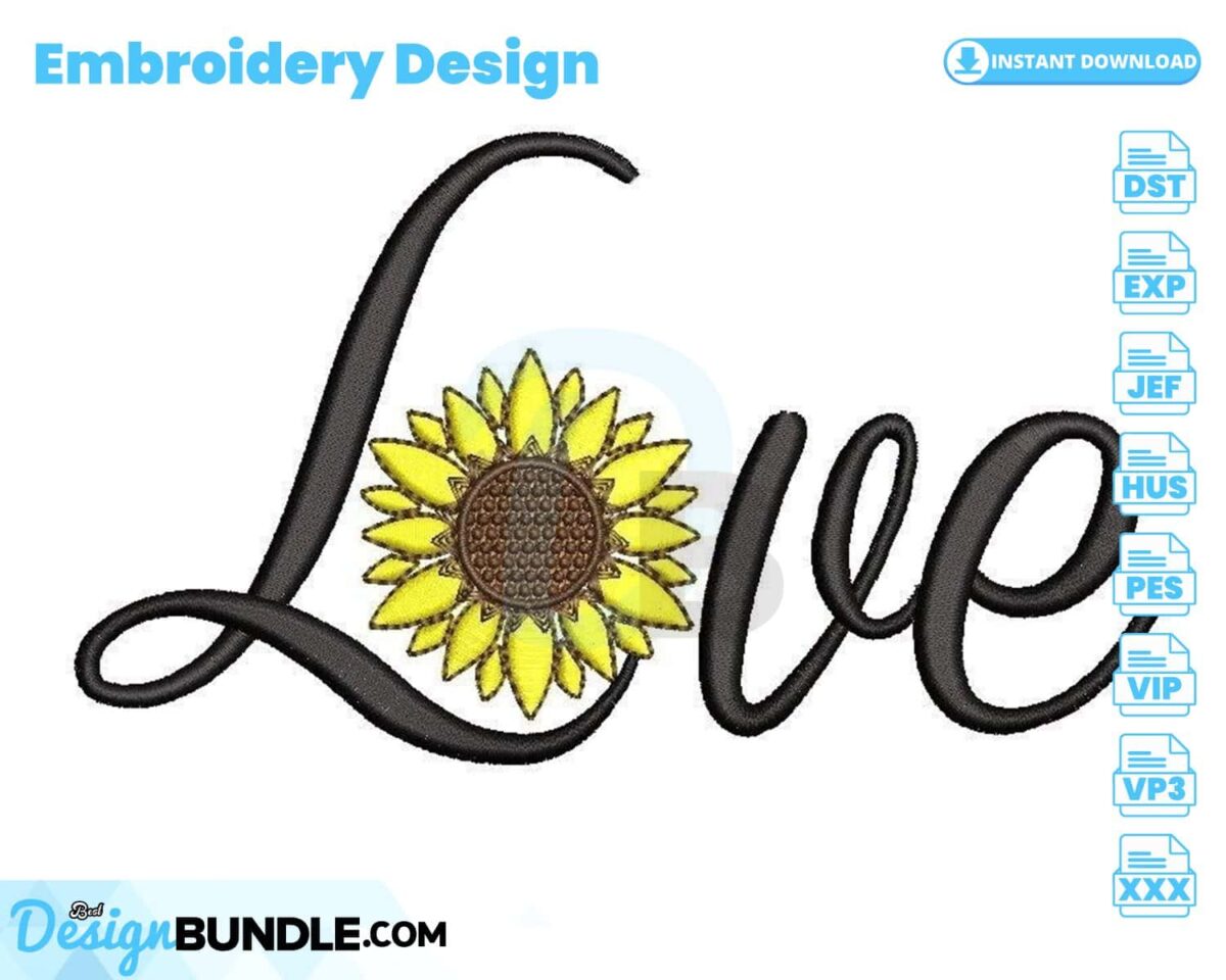 sunflower-embroidery-design