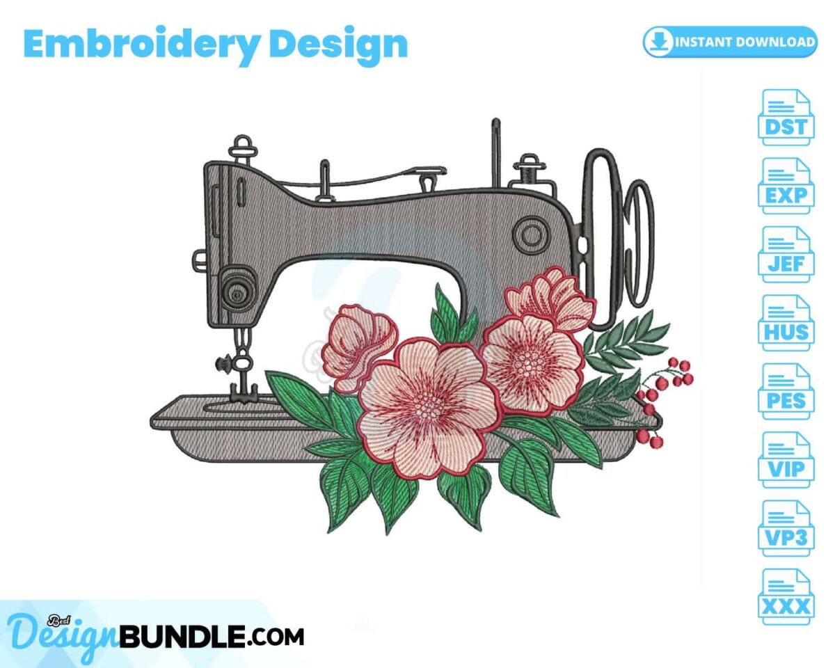 sewing-machine-with-flower-embroidery-design