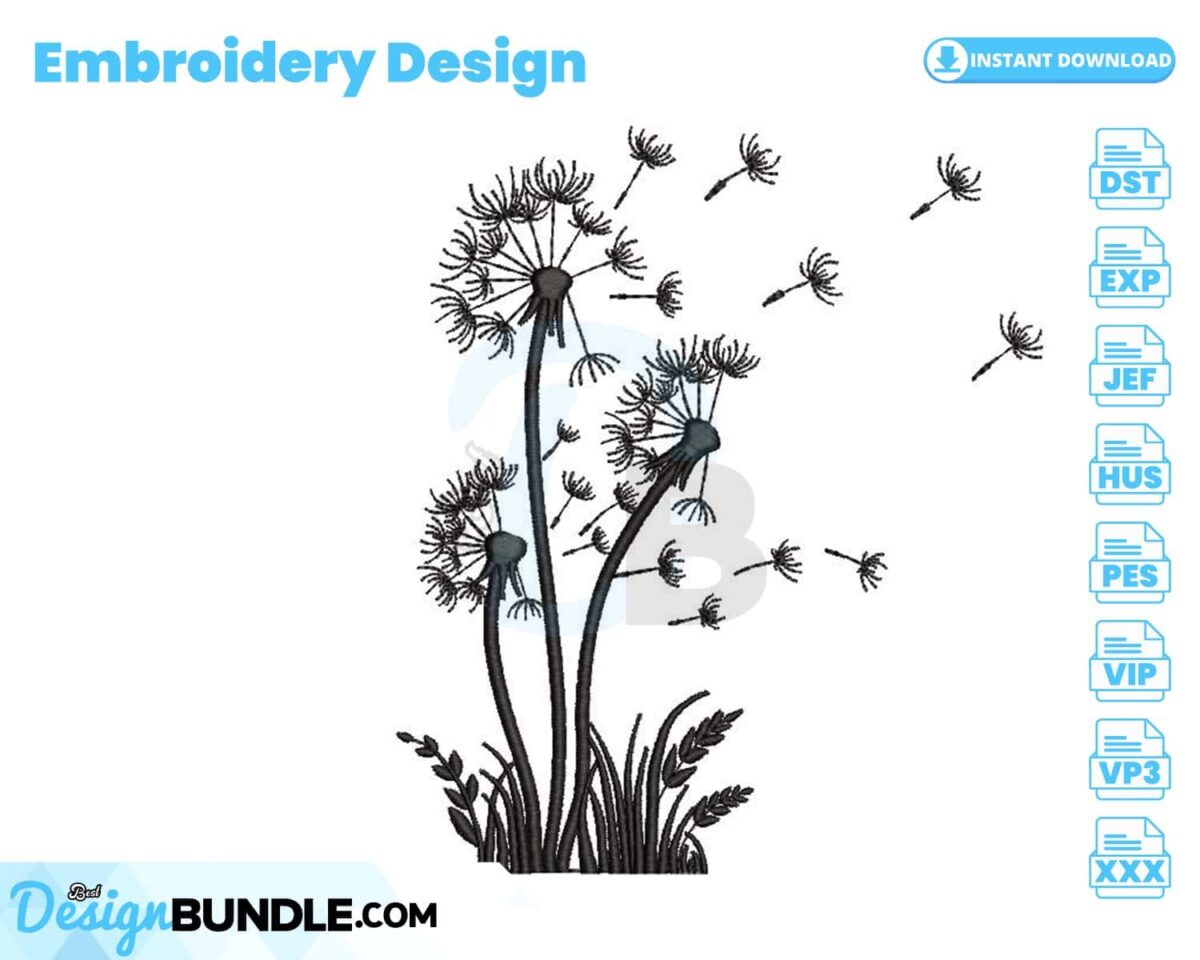 dandelion-embroidery-design