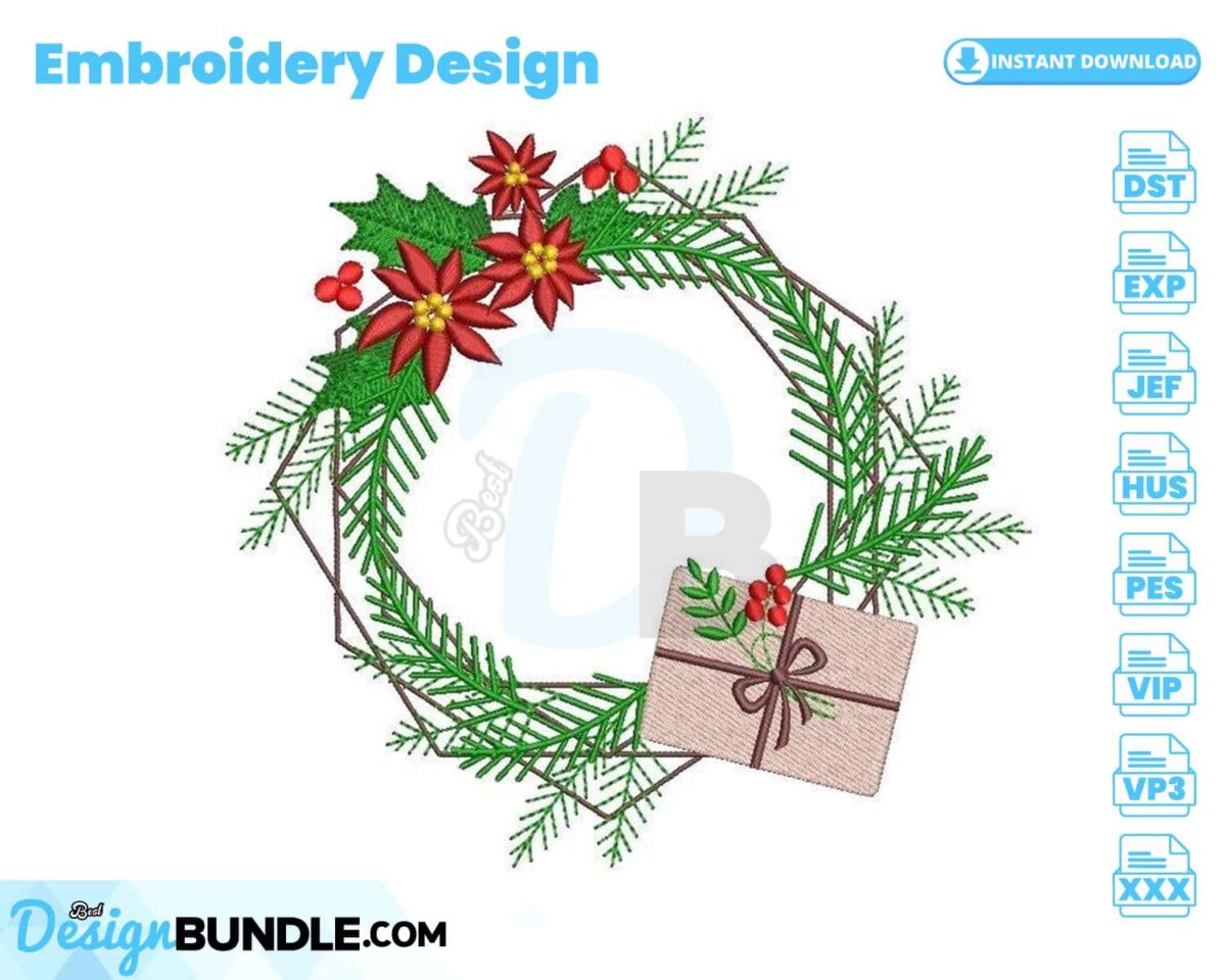 christmas-wreath-embroidery-design