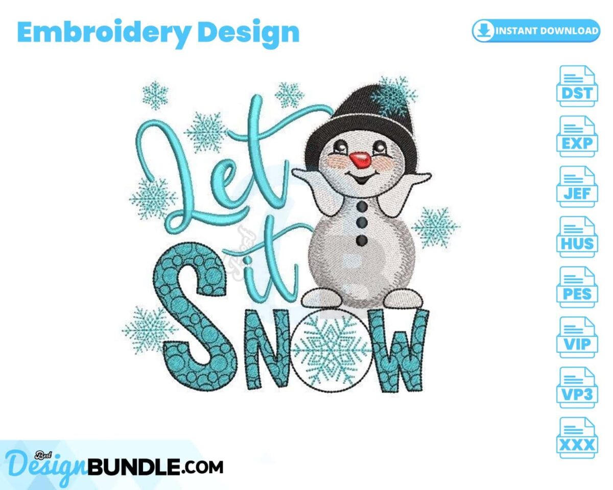 snowman-embroidery-design