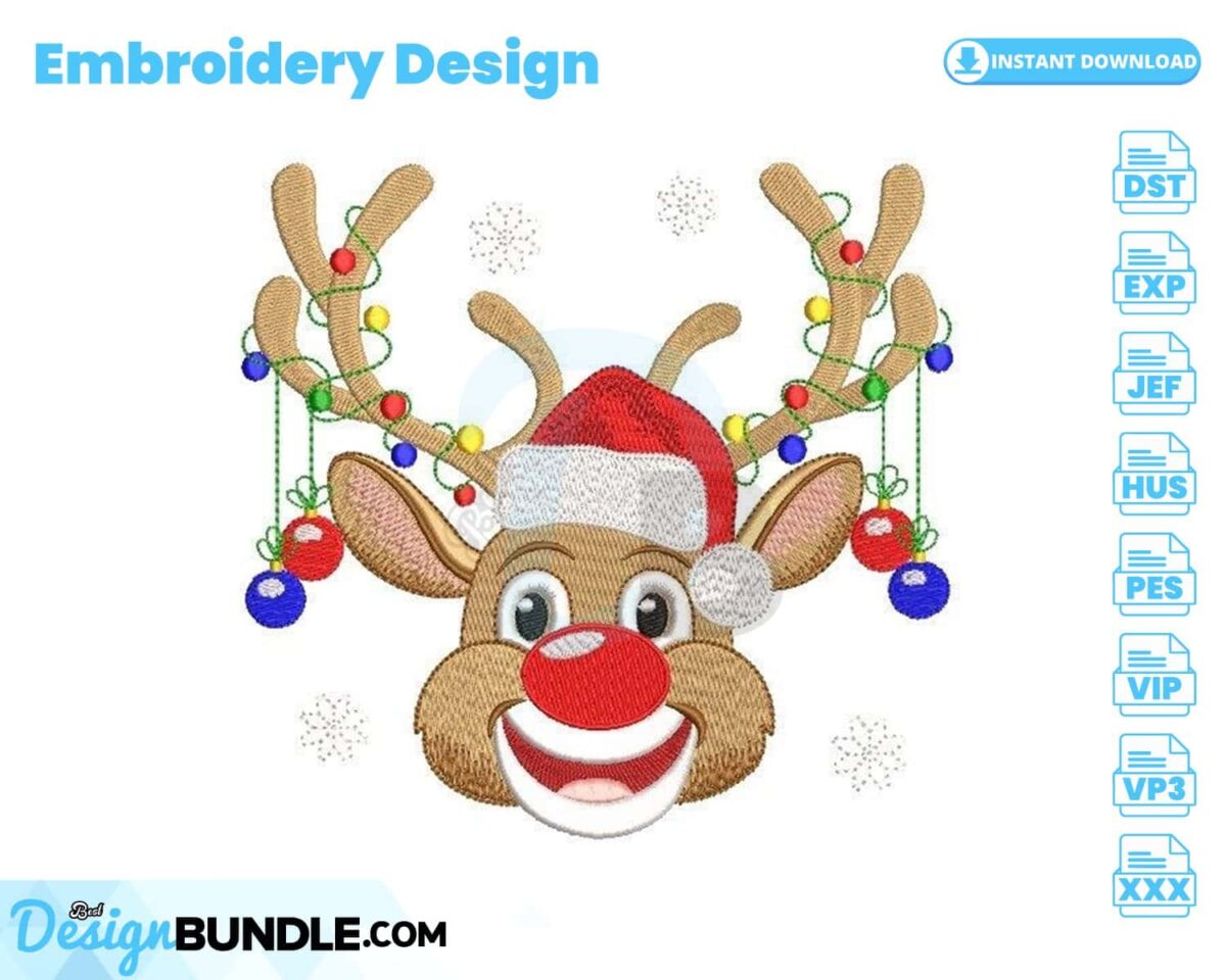reindeer-christmas-embroidery-design