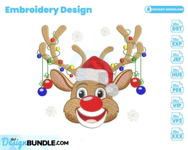 reindeer-christmas-embroidery-design