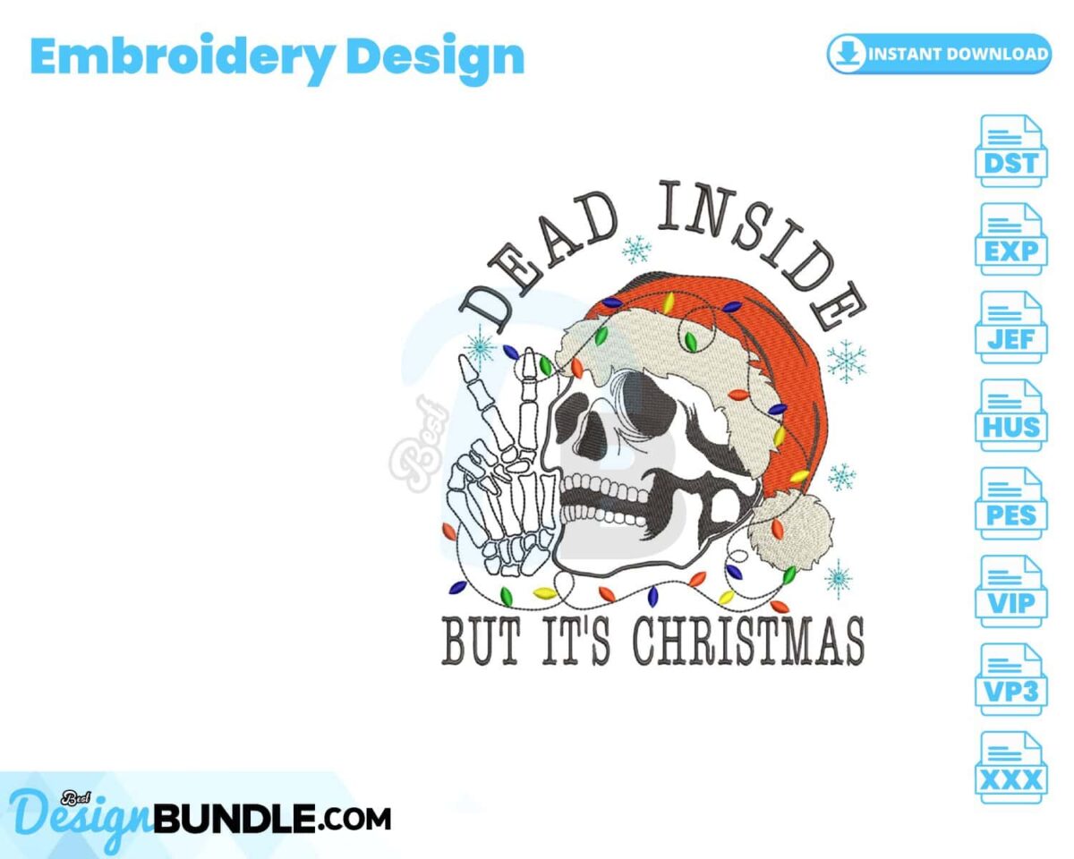 dead-inside-but-its-christmas-embroidery-design
