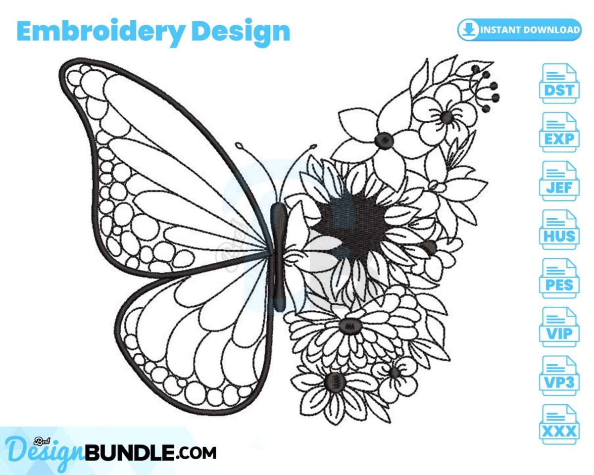 butterfly-with-flower-embroidery-design