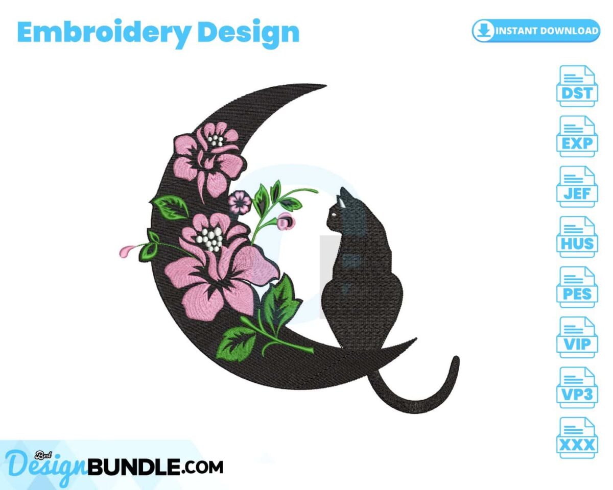 moonlit-cat-embroidery-design