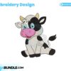 baby-cow-embroidery-design