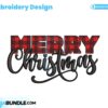 buffalo-plaid-merry-christmas-embroidery-design