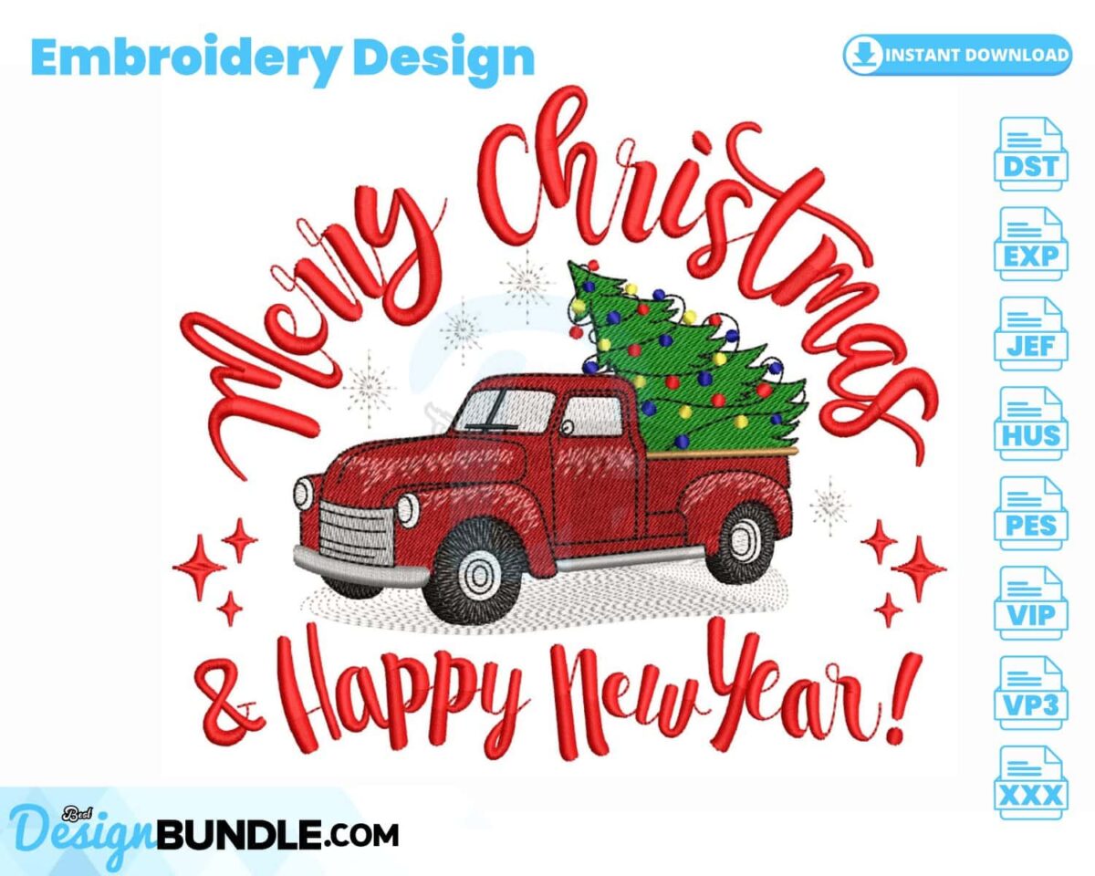 christmas-truck-embroidery-design