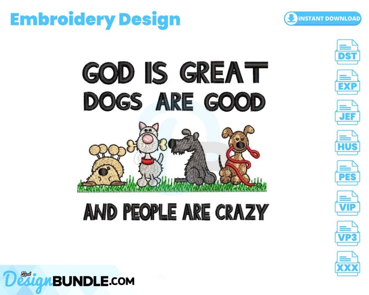 dogs-are-good-embroidery-design