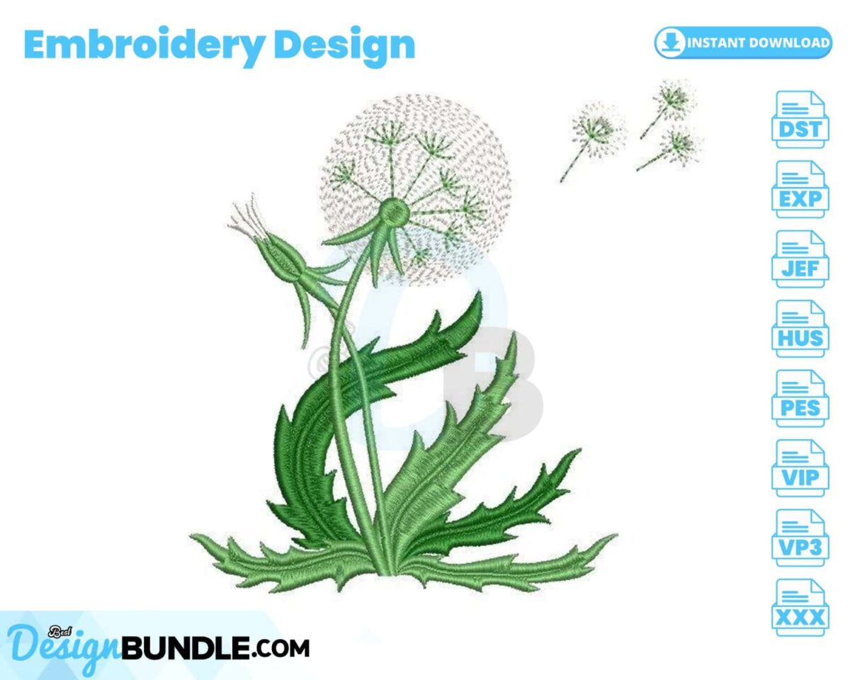 dandelion-embroidery-design