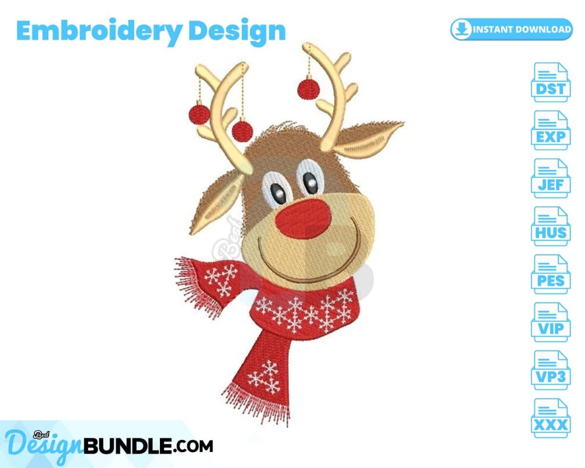 reindeer-christmas-design-embroidery-design