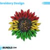 sunflower-embroidery-design-juneteenth-embroidery-design