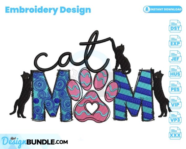 cat-mom-2-embroidery-design