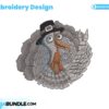 turkey-with-peace-sign-embroidery-design