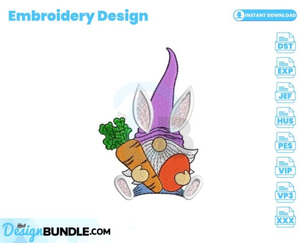 easter-gnome-embroidery-design