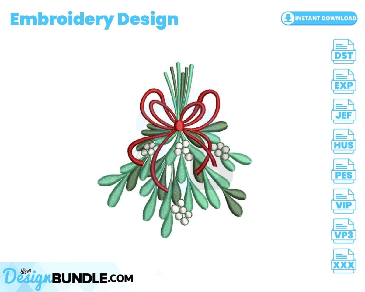 christmas-mistletoe-branch-embroidery-design