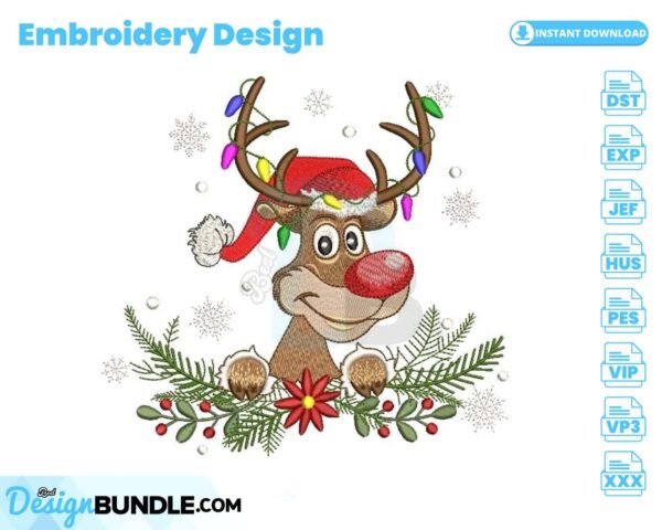 reindeer-christmas-embroidery-design