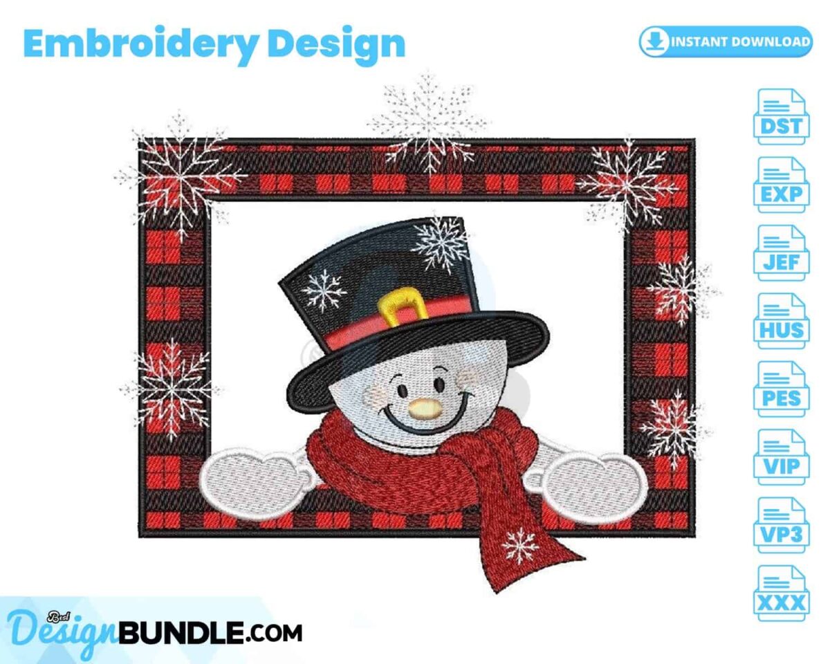 snowman-embroidery-design
