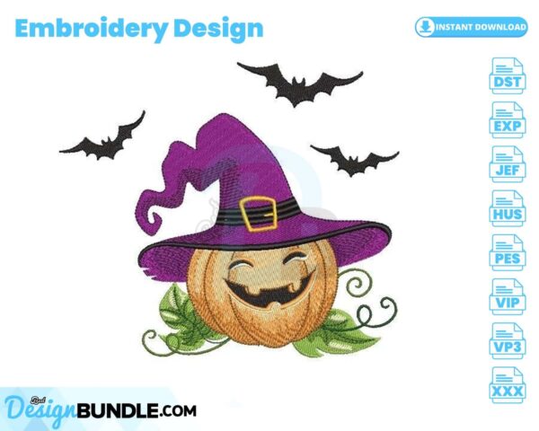 pumpkin-in-a-witchs-hat-embroidery-design