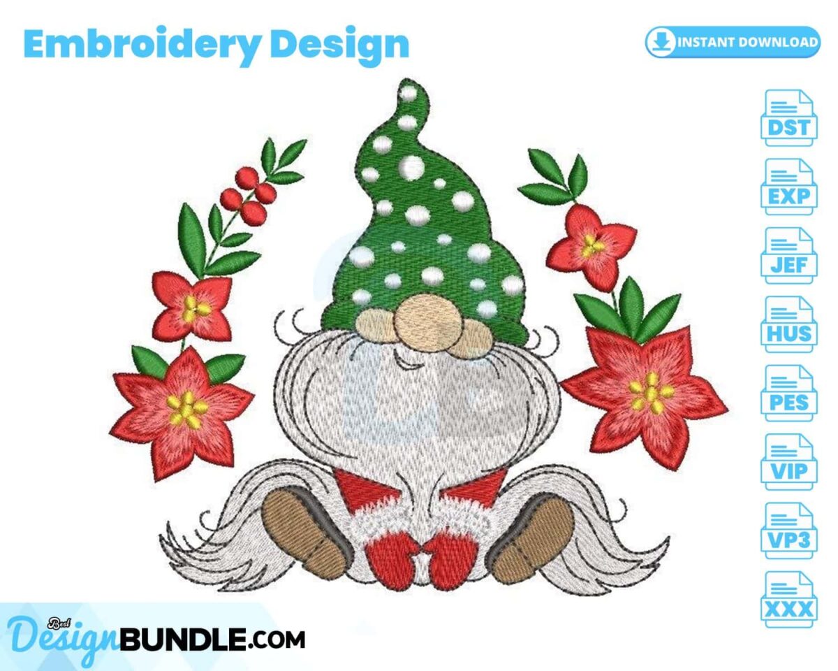 christmas-gnome-embroidery-design