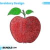 apple-embroidery-design