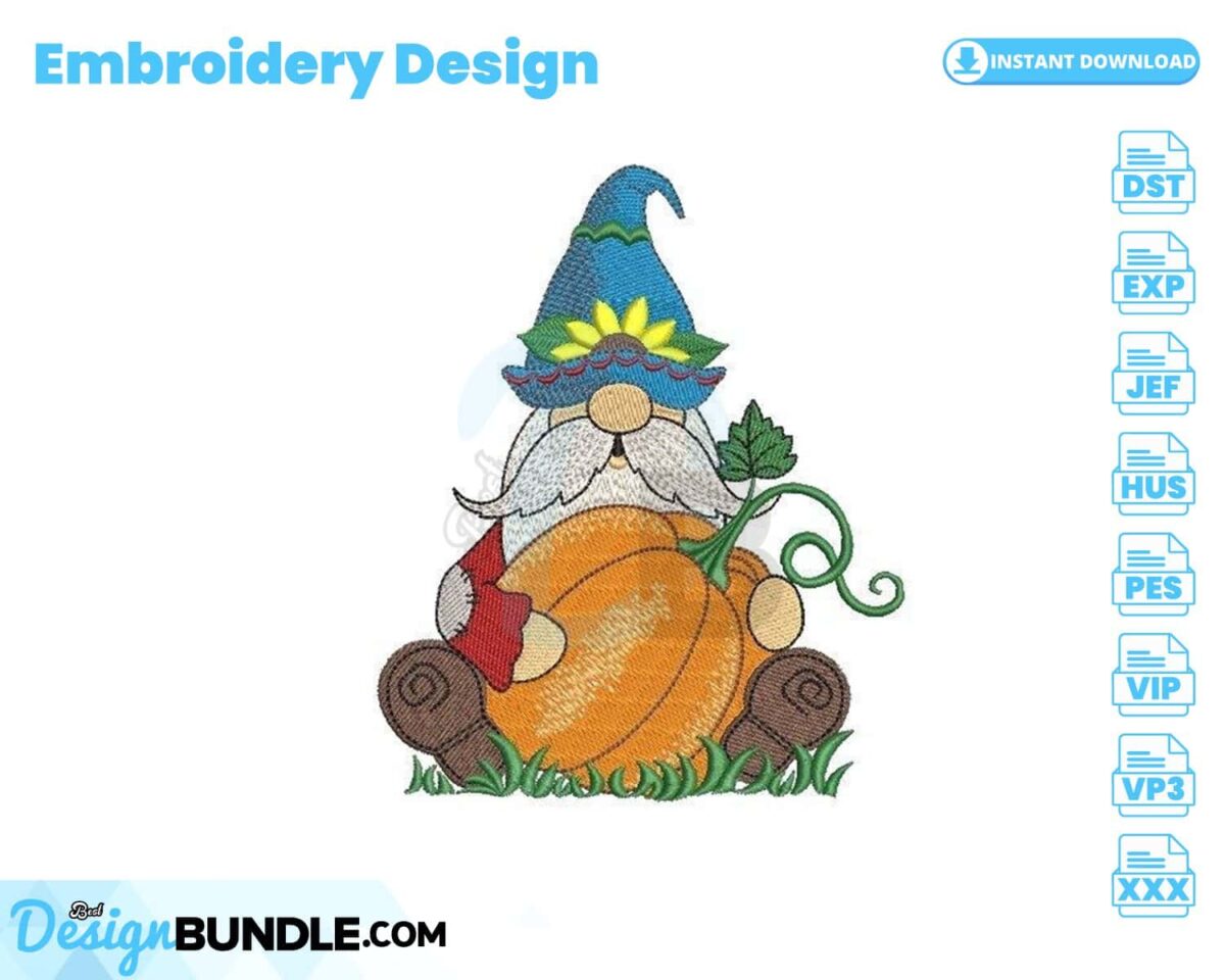 fall-gnome-embroidery-design
