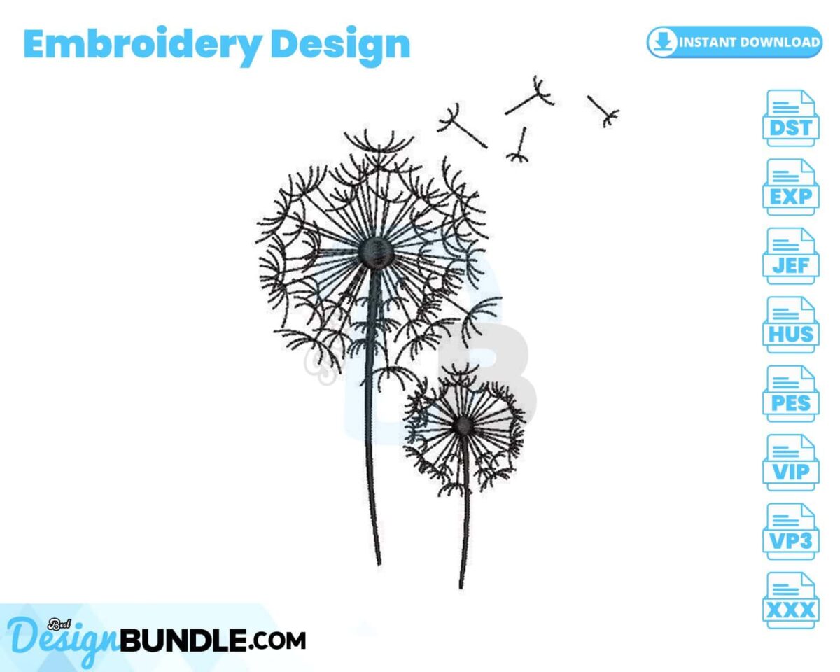 dandelion-embroidery-design