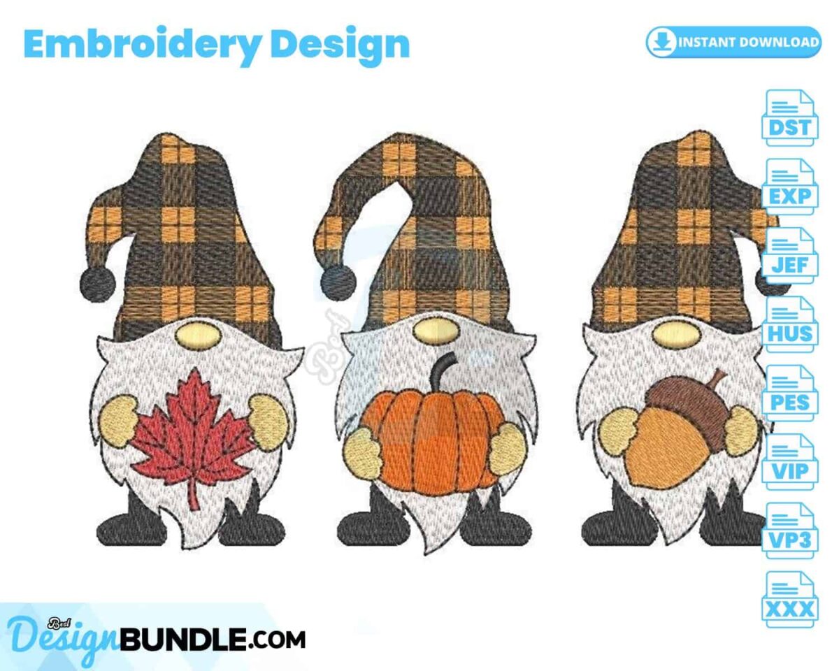 fall-gnomes-embroidery-design