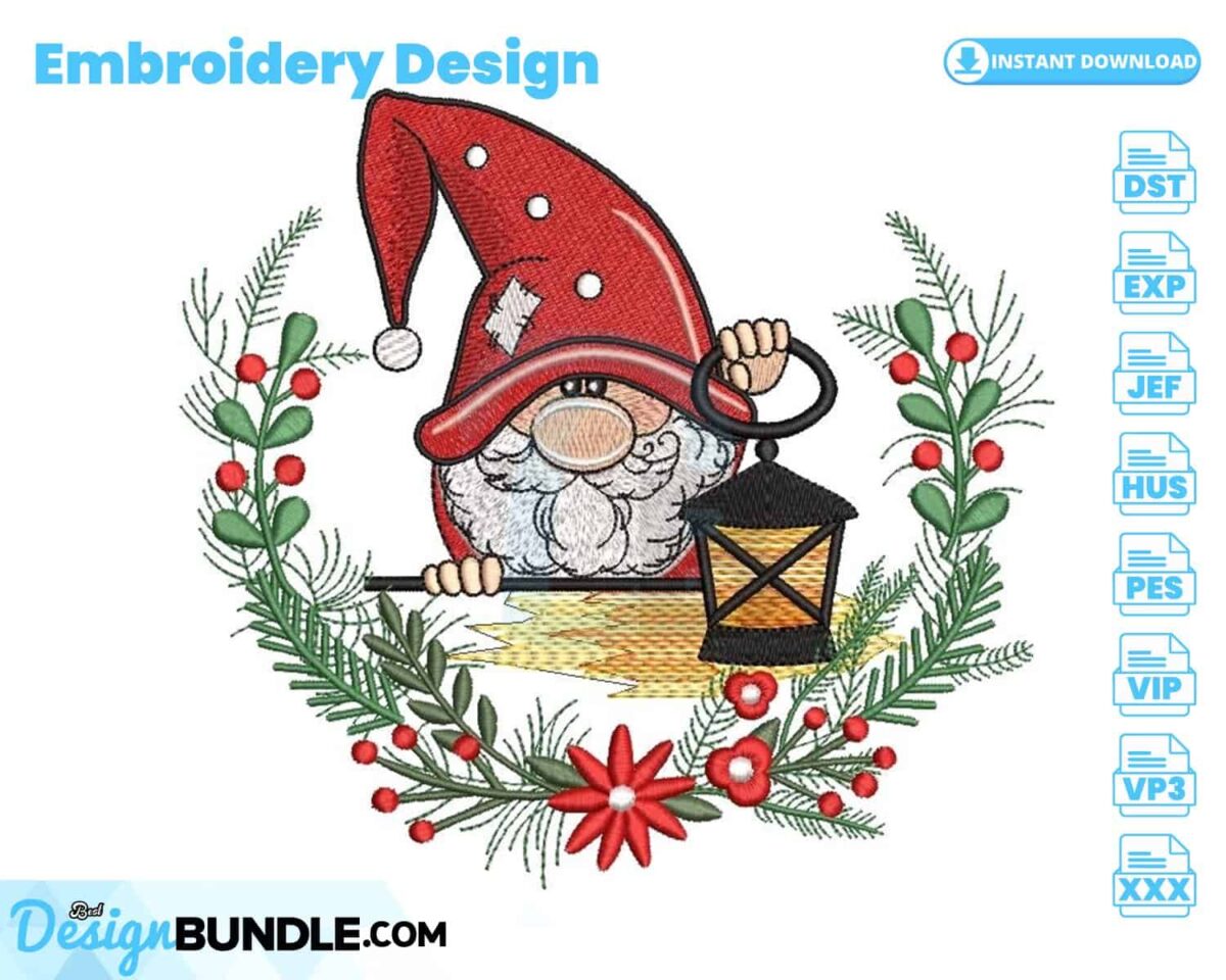 christmas-gnome-embroidery-design