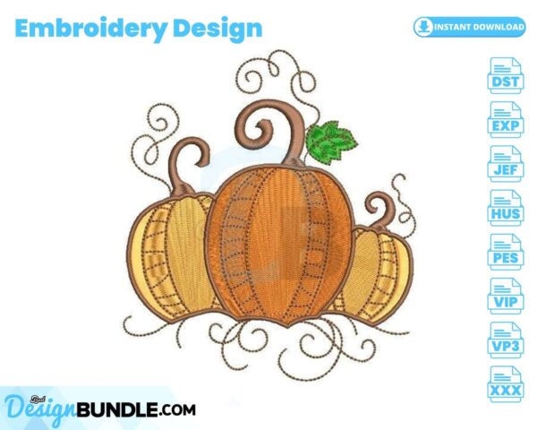 pumpkin-autumn-embroidery-design