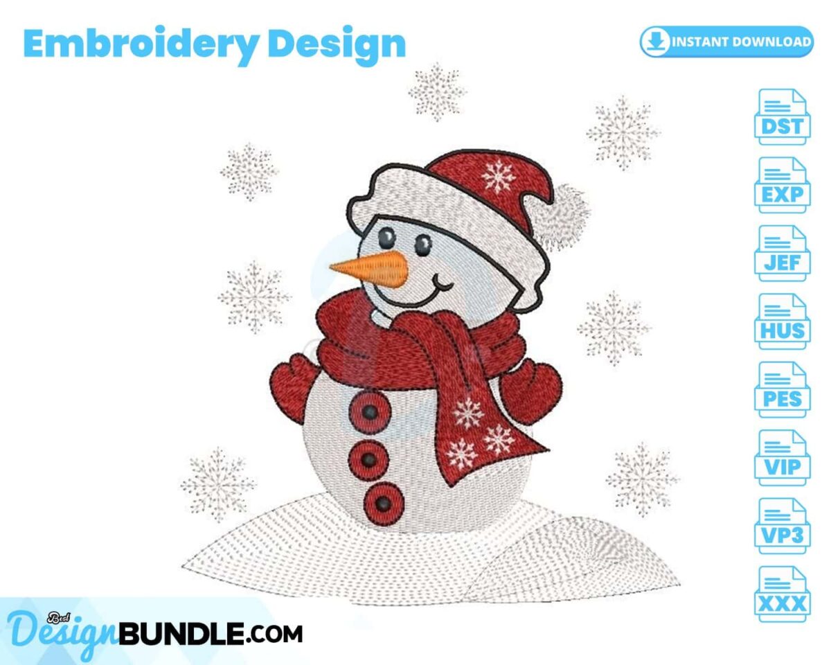 snowman-embroidery-design