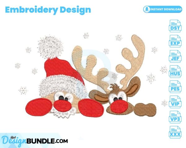 santa-and-deer-embroidery-design