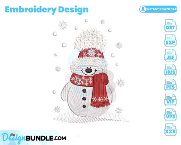 snowman-embroidery-design