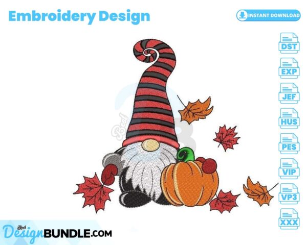 fall-gnome-autumn-embroidery-design