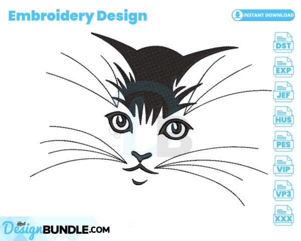cat-embroidery-design