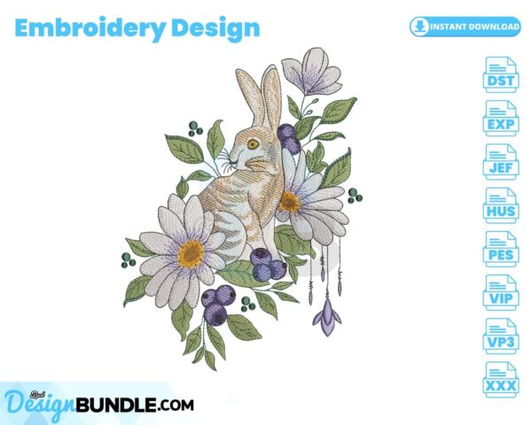bunny-with-flowers-embroidery-design
