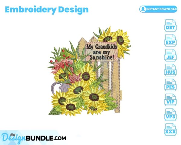 sunflower-embroidery-design