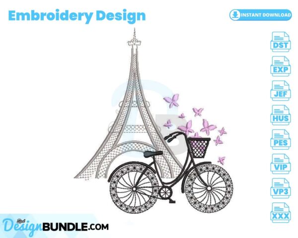 eiffel-tower-and-bike-embroidery-design