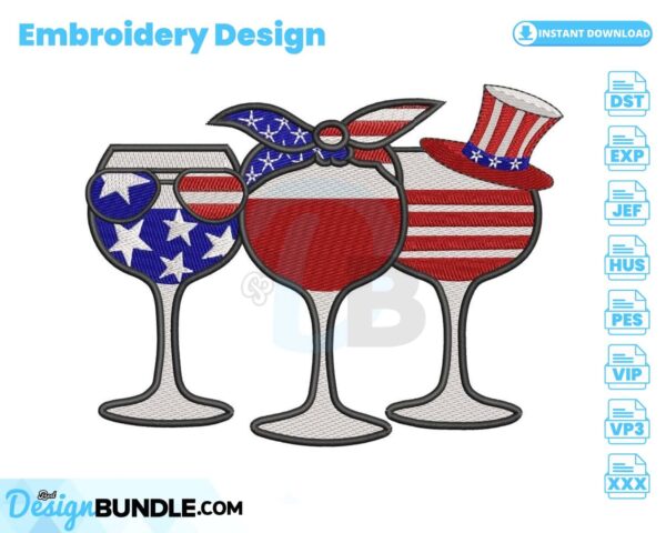 patriotic-red-wine-and-blue-embroidery-design