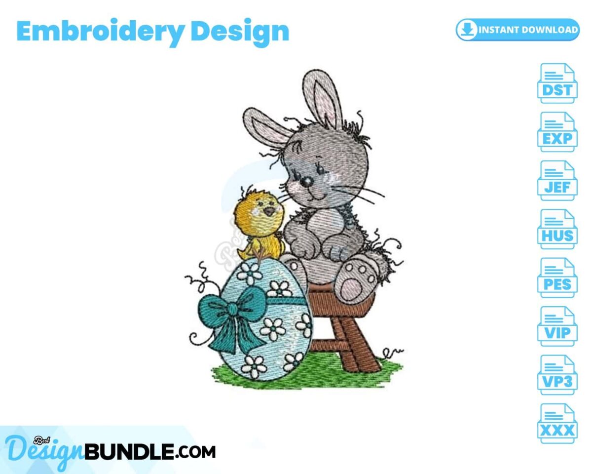 bunny-with-chick-and-easter-egg-embroidery-design