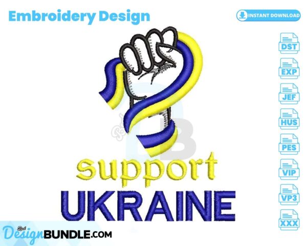 support-for-ukraine-embroidery-design