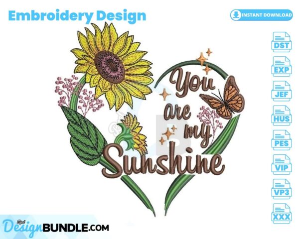 sunflower-embroidery-design
