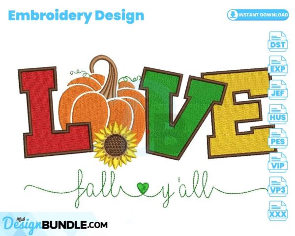 pumpkin-and-sunflower-embroidery-design