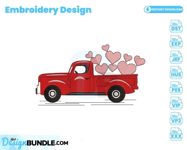 truck-with-hearts-embroidery-design