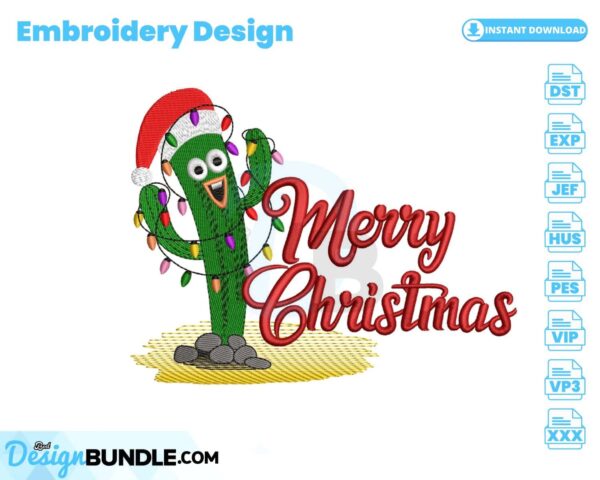 christmas-cactus-embroidery-design