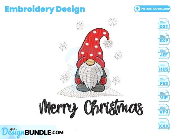 christmas-gnome-embroidery-design