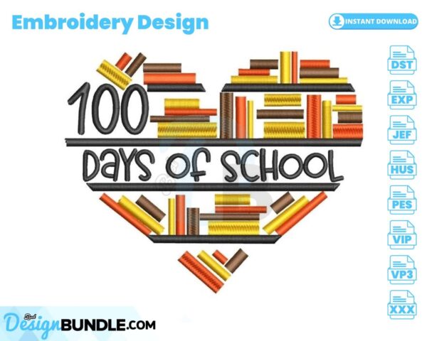 100-days-of-school-embroidery-design